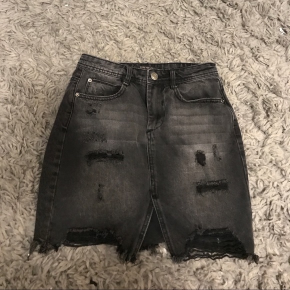 Forever 21 Dresses & Skirts - JEAN SKIRT